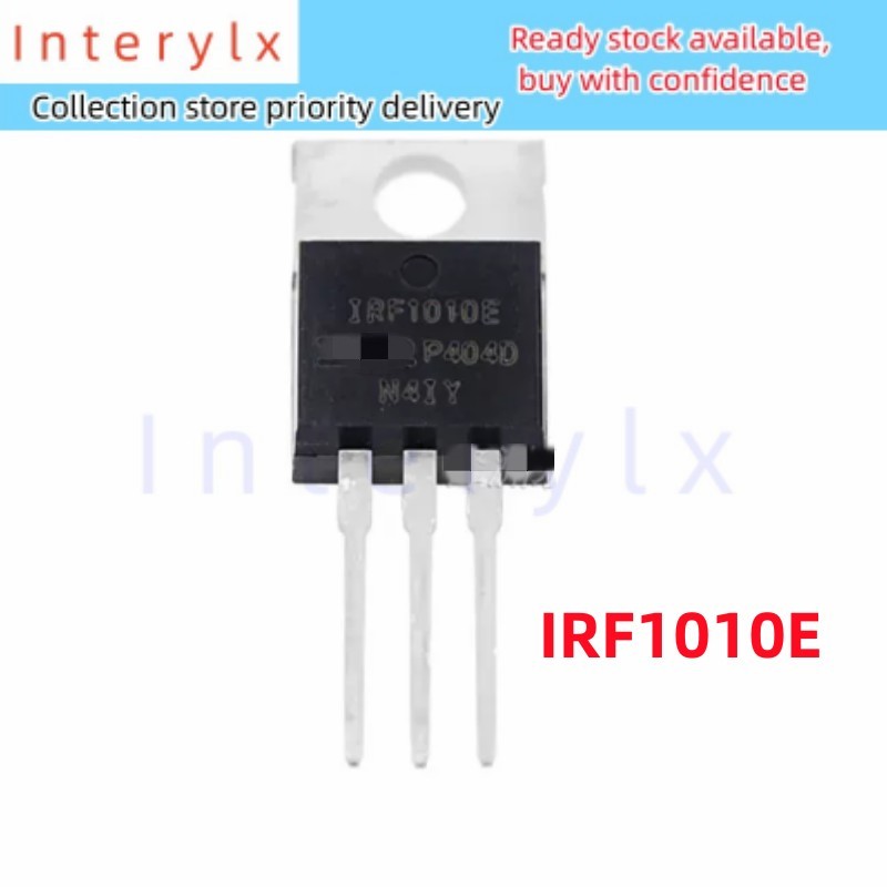 10 ชิ้นต่อล็อต ทรานซิสเตอร์สนามไฟฟ้า IRF1010E TO-220 F1010E MOS