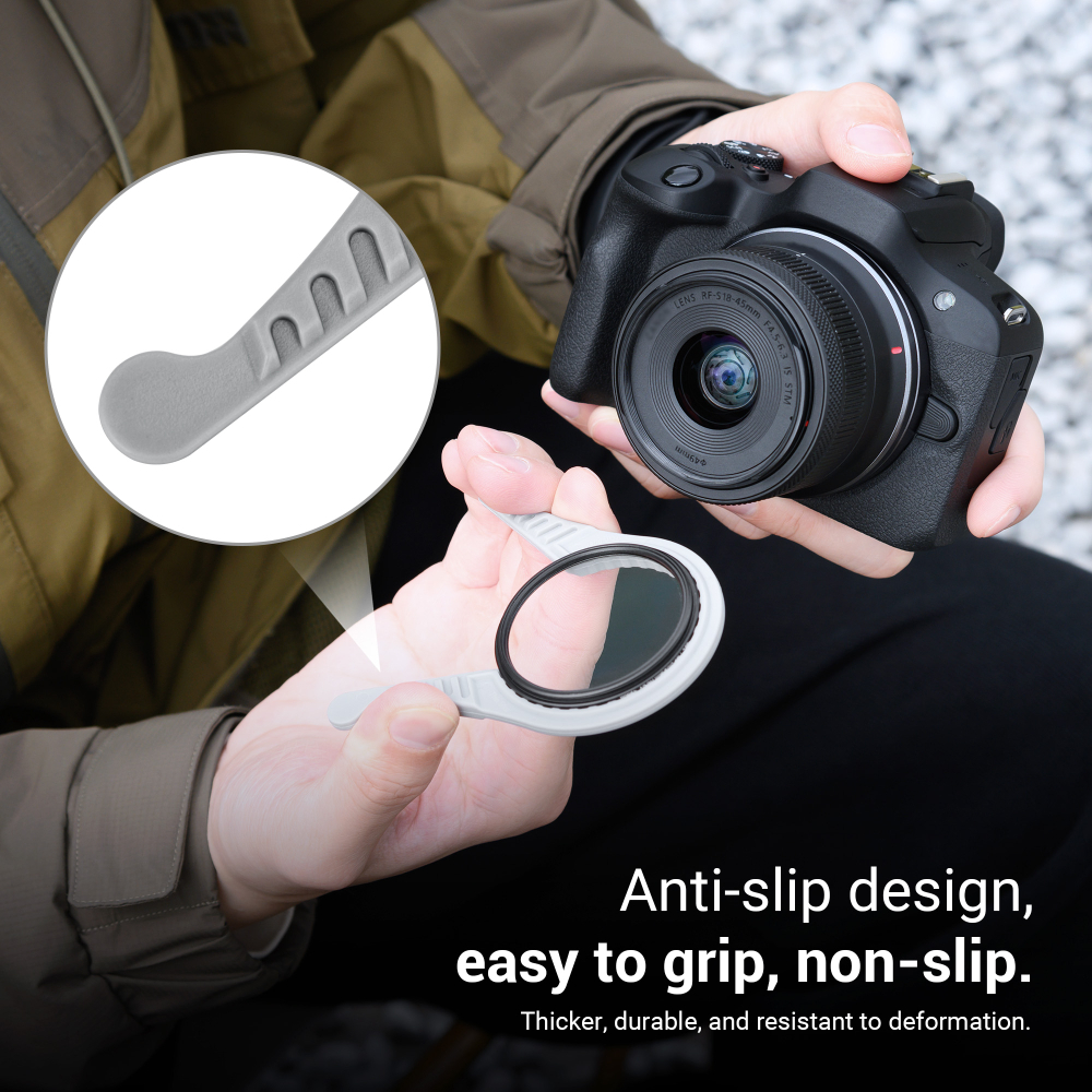 JJC ประแจฟิลเตอร์ สําหรับเลนส์กล้อง DSLR 37 มม. ถึง 95 มม. UV CPL ND VND BD