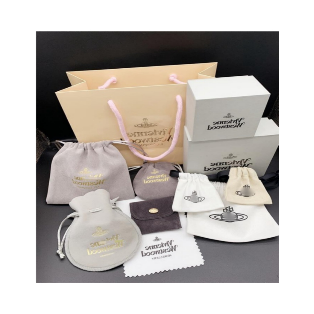 Vi กล่องบรรจุภัณฑ์ สําหรับใส่เครื่องประดับ สร้อยคอ สร้อยข้อมือ แหวน ต่างหู