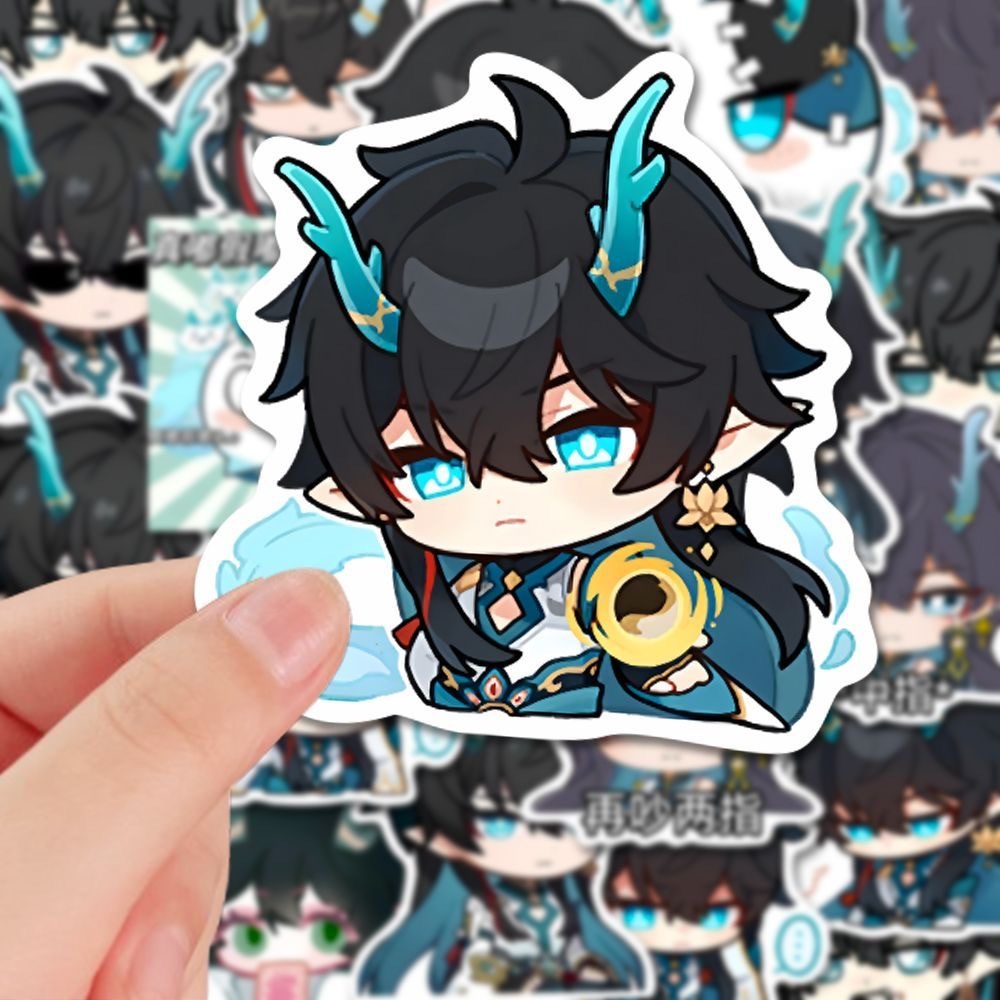 Sunsyea Honkai: Star Rail Merch Fans Collection สติกเกอร์ Argenti Blade Jing Yuan Kafka Jingliu Huo Dan Heng Gupard Luocha Fu Xuan - รูปที่ 2