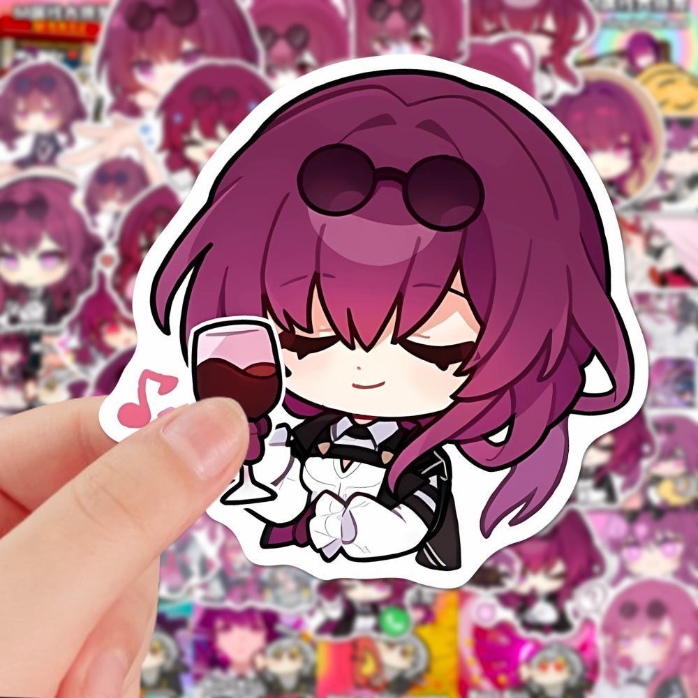 Sunsyea Honkai: Star Rail Merch Fans Collection สติกเกอร์ Argenti Blade Jing Yuan Kafka Jingliu Huo Dan Heng Gupard Luocha Fu Xuan - รูปที่ 5