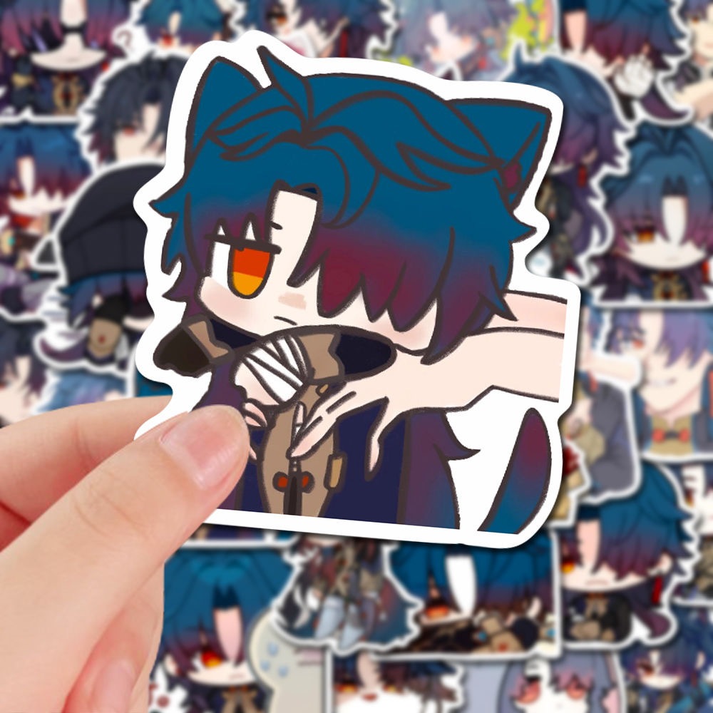 Sunsyea Honkai: Star Rail Merch Fans Collection สติกเกอร์ Argenti Blade Jing Yuan Kafka Jingliu Huo Dan Heng Gupard Luocha Fu Xuan - รูปที่ 6