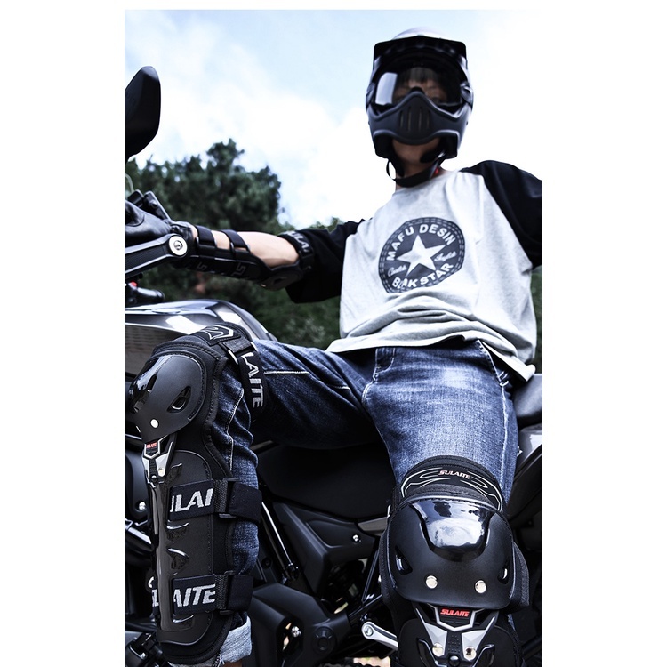 Sulaite GT1202 สนับเข่า ข้อศอก ระบายอากาศ เหมาะสําหรับฤดูร้อน สําหรับรถจักรยานยนต์ ออฟโร้ด จักรยานยนต์ - รูปที่ 2