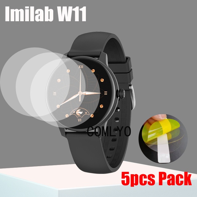 for IMILAB W11 ฟิล์มกันรอยหน้าจอ TPU แบบนิ่ม บางพิเศษ กันรอยขีดข่วน สําหรับ