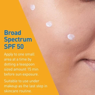 เซราวี ครีมกันแดด สำหรับผิวหน้า Hydrating Mineral Sunscreen SPF 50 Face 75 ml
