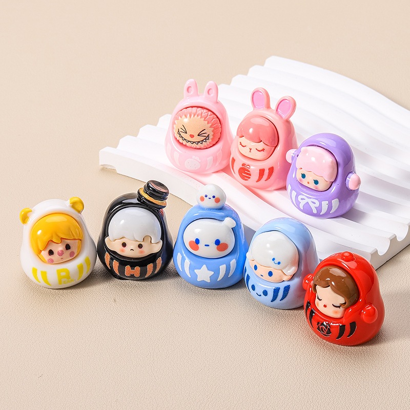 สามมิติ ส่องสว่าง ธรรมะ น่ารัก เม็ดกลม diy ครีมกาว บ้านตุ๊กตา ป้ายจอดรถ อุปกรณ์เรซิน ตกแต่งรถ ฟรีกาวจุด