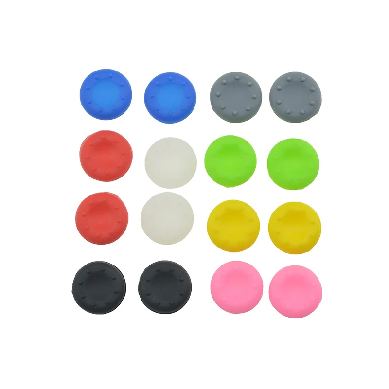 4pcs ซิลิโคน Analog Controller Thumb Stick Grips สําหรับ Sony Playstation 4 สําหรับ PS3 จอยสติ๊ก Thumbstick สําหรับ Xbox One 360