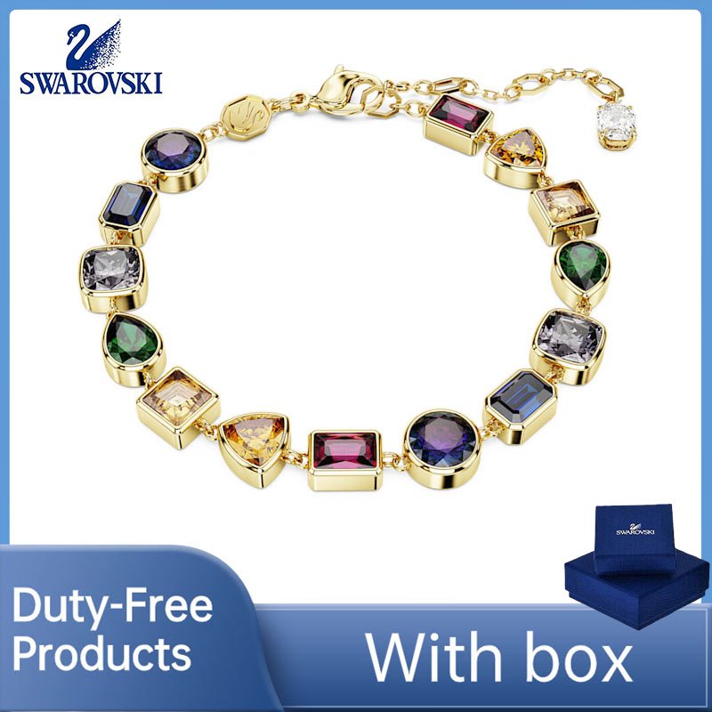 สร้อยข้อมือ Swarovski Diamond Stilla หรูหรา พร้อมกล่อง