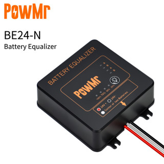 【Official Shop】powmr อีควอไลเซอร์แบตเตอรี่ 2x12V กรดความร้อน…