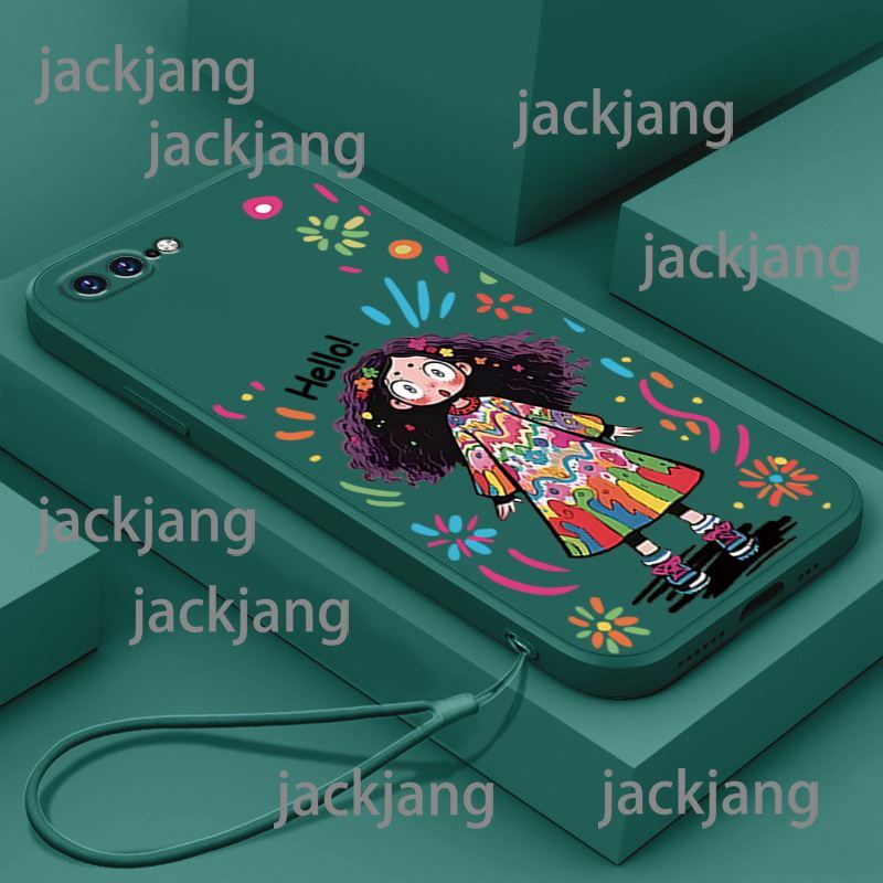 ปลอก iPhone 6 6S 7 8 6 Plus 6S Plus 7 Plus 8 Plus ลายมังกรปีกันกระแทกเคสโทรศัพท์แบบเต็ม