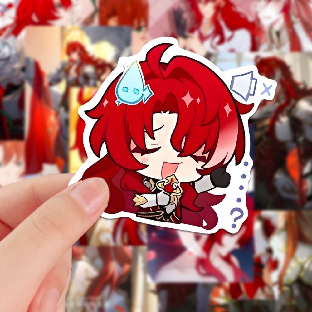 Sunsyea Honkai: Star Rail Merch Fans Collection สติกเกอร์ Argenti Blade Jing Yuan Kafka Jingliu Huo Dan Heng Gupard Luocha Fu Xuan - รูปที่ 7