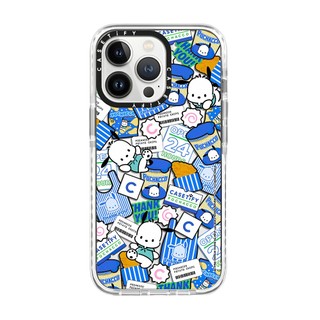 สีฟ้าการ์ตูนสุนัข Pochacco สําหรับ iPhone 17Promax 17 โทรศัพท์ iPhone 16Pro 13 กันกระแทก TPU iPhone สําหรับ iPhone 16 15romax 15 14 12 11 X 8P 7 12mini 13mini