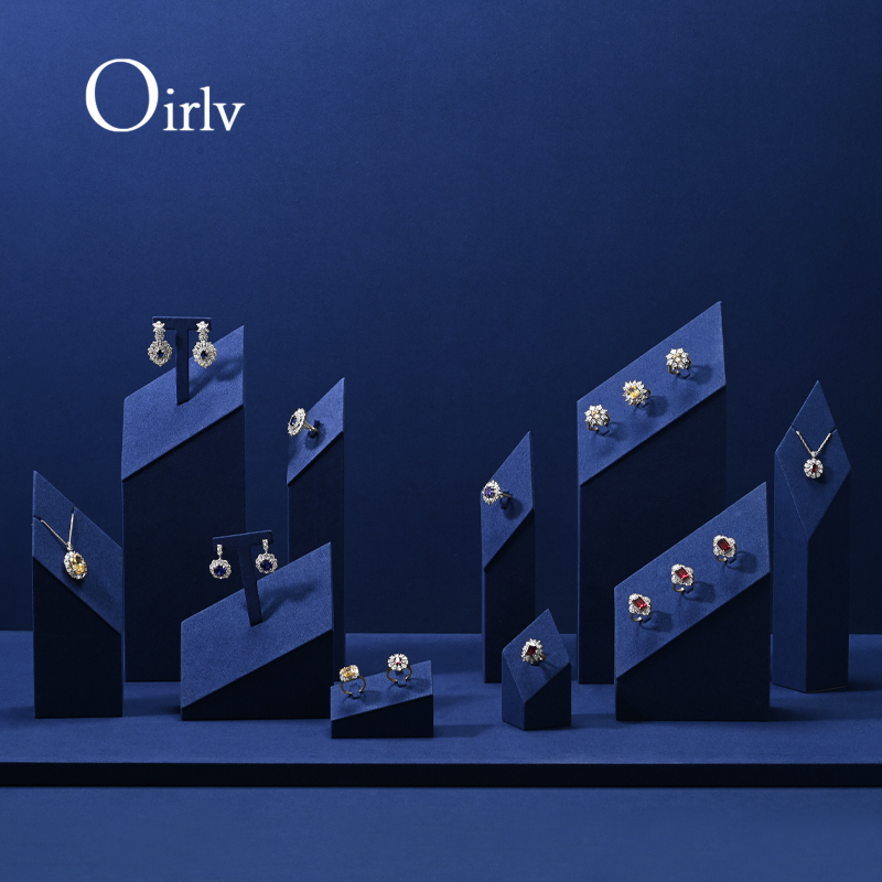 Oirlv ชั้นวางเครื่องประดับ แหวน ต่างหู สร้อยคอ TT373 TT376