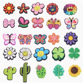 ผีเสื้อที่สวยหรูดอกทานตะวันรูปแบบชบาดอกไม้หลุมรองเท้ารองเท้า…