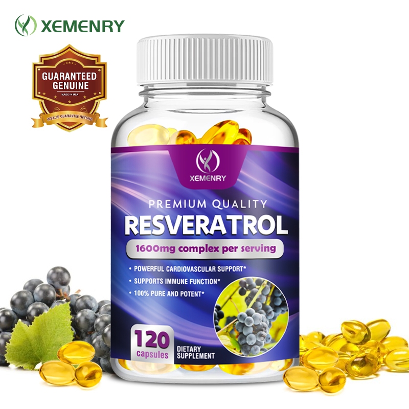 Resveratrol - สารต้านอนุมูลอิสระที่มีประสิทธิภาพ - ส่งเสริมการเกิดริ้วรอยหัวใจและหลอดเลือด
