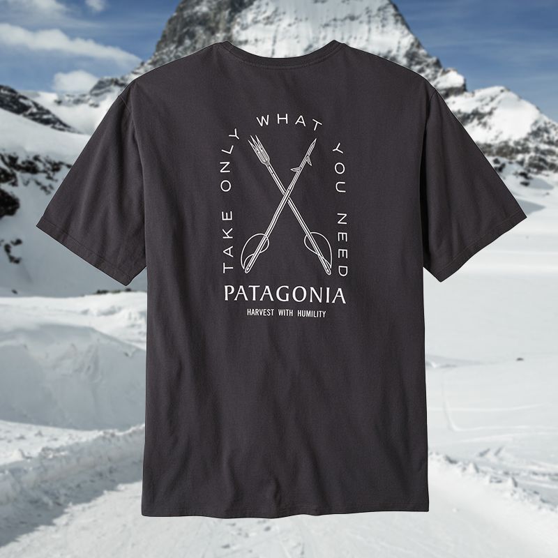 Patagonia เสื ้ อยืดแขนสั ้ นผ ้ าฝ ้ าย 100 % ลําลองสบาย ๆ 37732