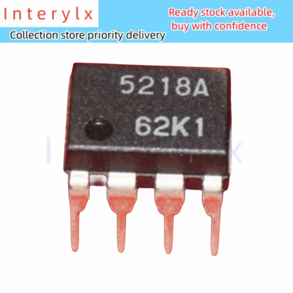 M5218AP M5218A 5218A ปลั๊กโดยตรง DIP-8 dual การทํางานเครื่องขยายเสียงชิป