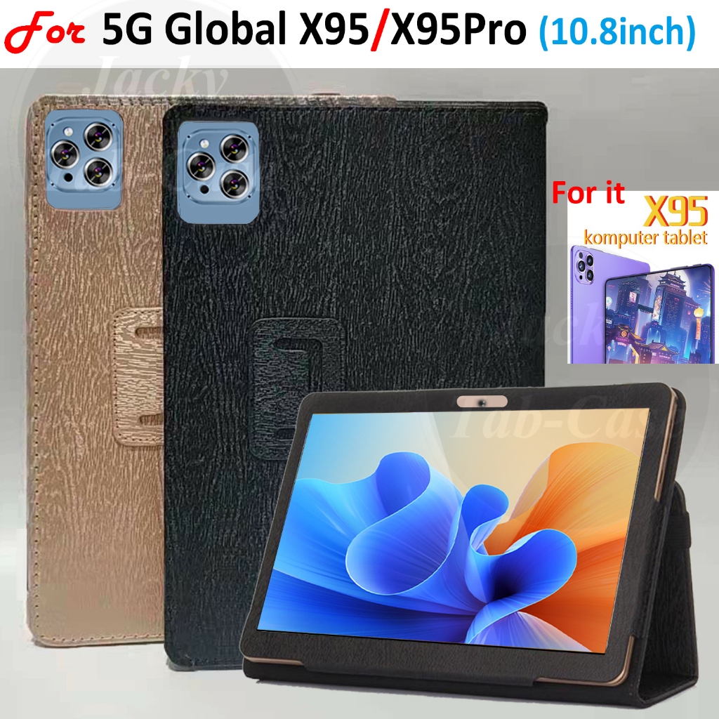 สําหรับ 2024 ใหม ่ Android 5G Tablet Galaxy Tab X95 10.8นิ้ว Global X95Pro Max Pro+ 10.8" ไฟแช ็ กทินเนอร ์ PU หนังกรณีแม ่ เหล ็ กพลิกขาตั ้ งฝาครอบ