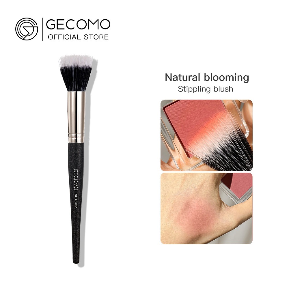 Gecomo แปรงแต่งหน้า แปรงปัดแก้ม แปรงปัดแก้ม