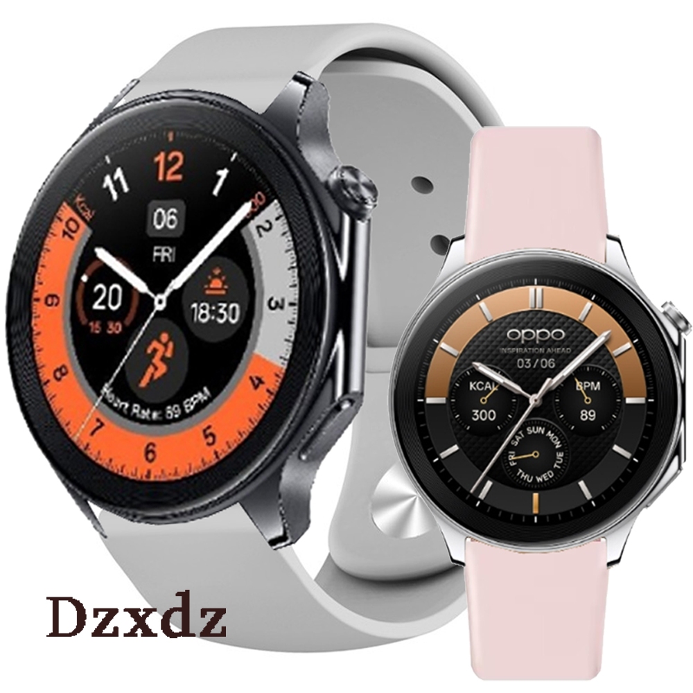 สายนาฬิกา สําหรับ OPPO Watch X สาย สายนาฬิกาข้อมือซิลิโคน แบบนิ่ม สําหรับ OPPO Watch X Smart Watch สมาร์ทวอทช์