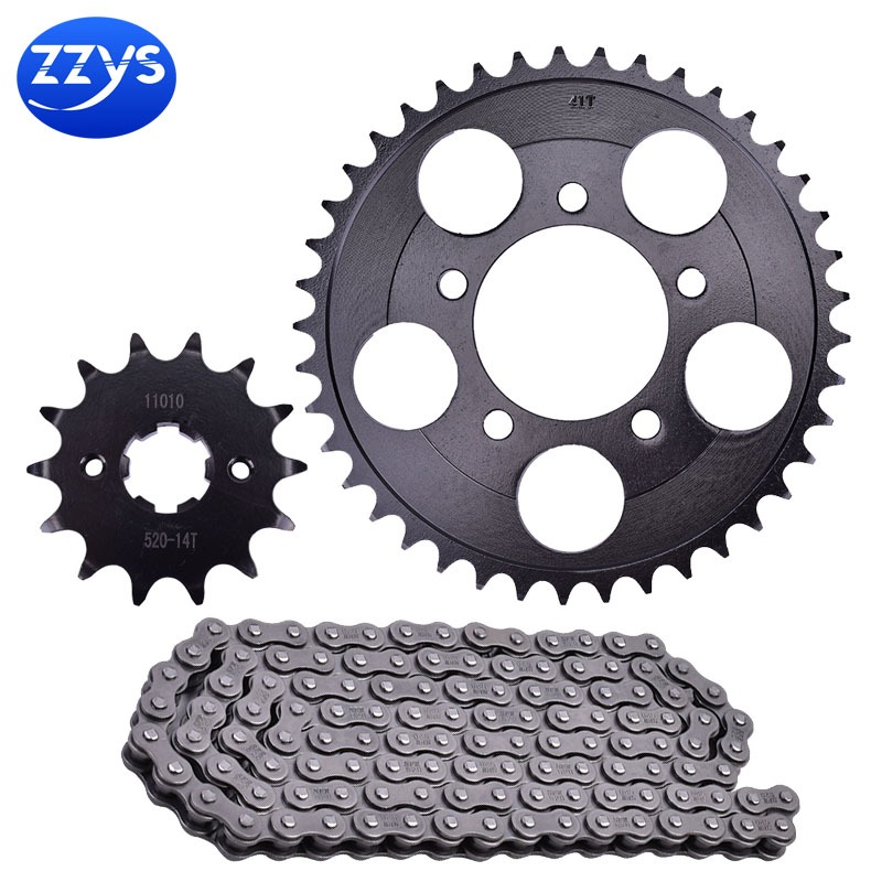 520 14T 41T รถจักรยานยนต์ด้านหน้าด้านหลังเฟืองโซ่ชุดสําหรับ Honda NSR250 R MC21 1990-1993 NSR250 R M