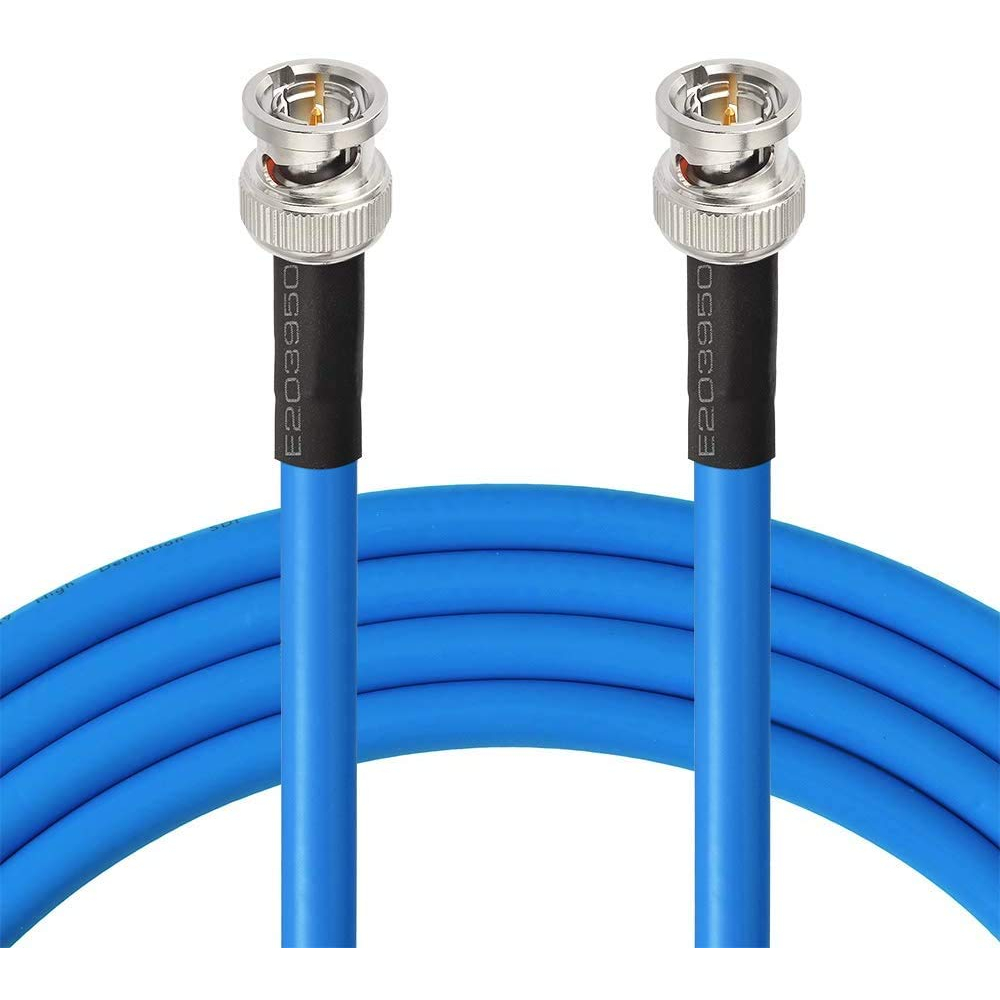 สาย BNC SDI/3G/6G/12G (Belden 1694A) 75AM Mini BNC Male Cable รองรับ HD-SDI/3G-SDI/4K/8K, SDI Video 