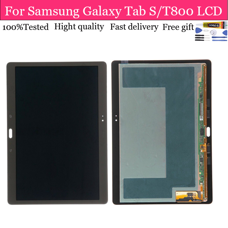 สําหรับ Samsung Galaxy Tab S SM-T800 SM-T805 T800 T805 T807 จอแสดงผล LCD Touch Screen Digitizer แผงก