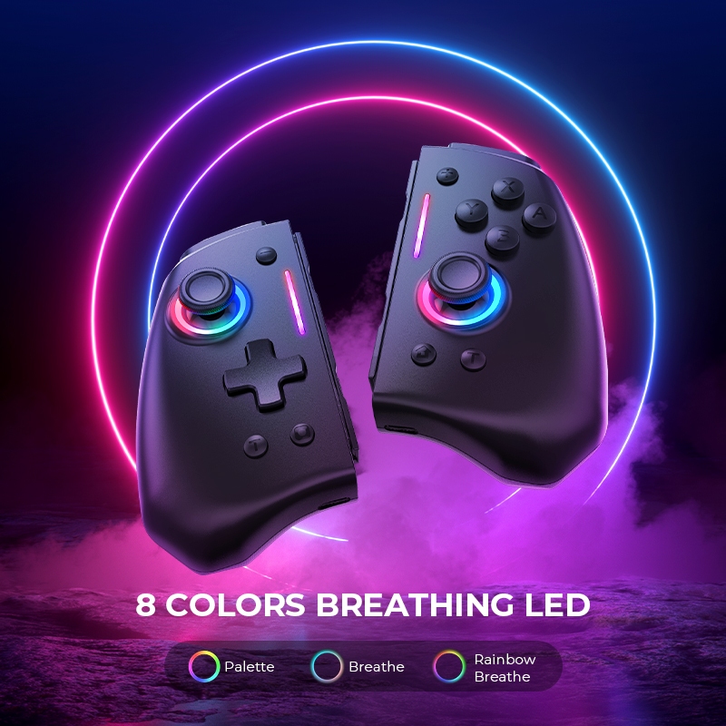 [BEST SELLER] NYXI Hyperion ตัวควบคุมเกมบลูทูธเกมแพดไร้สายสีดําสําหรับตัวควบคุม Nintendo Switch GamePad COD