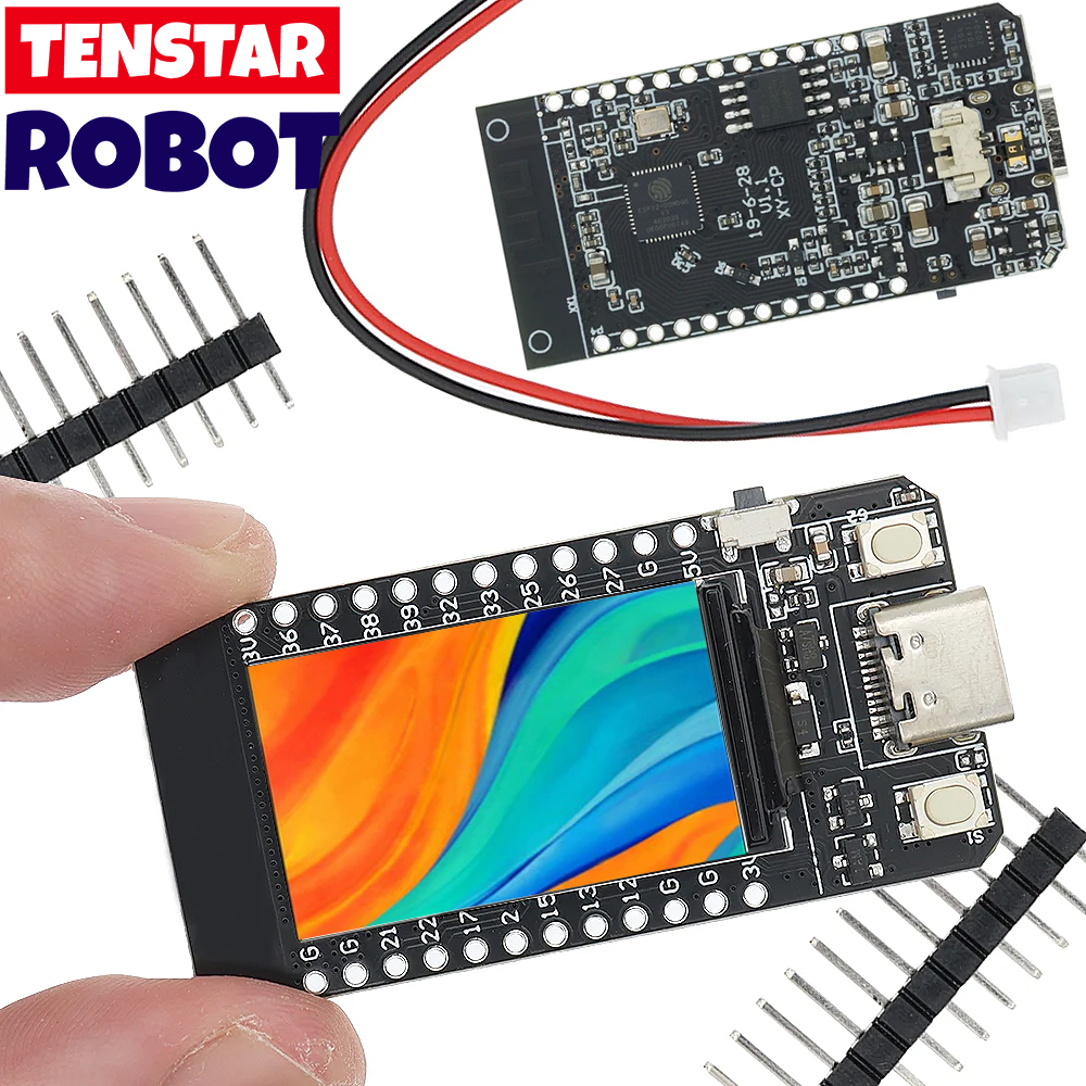 Ttgo T-Display ESP32 CH9102F 16MB WiFi และบลูทูธโมดูล Development Board 1.14 นิ ้ ว LCD Control Board