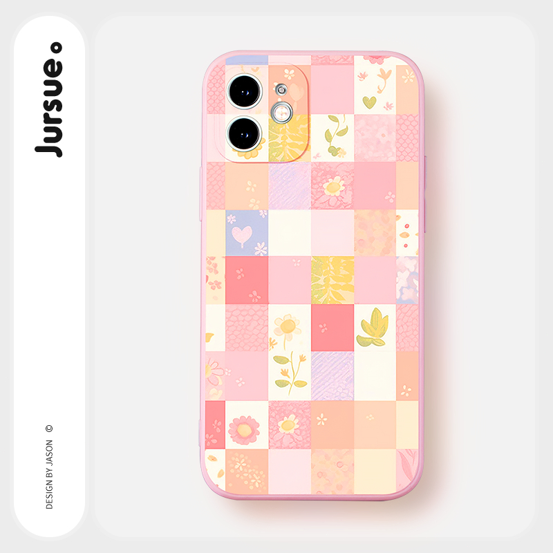 JURSUE เคสไอโฟน เคสซิลิโคนนุ่มกันกระแทกน่ารักตลก เคสโทรศัพท์ Compatible for iPhone 15 14 13 12 11 Pro Max SE 2020 X XR XS 8 7 6 6S Plus พลัส L0119Q