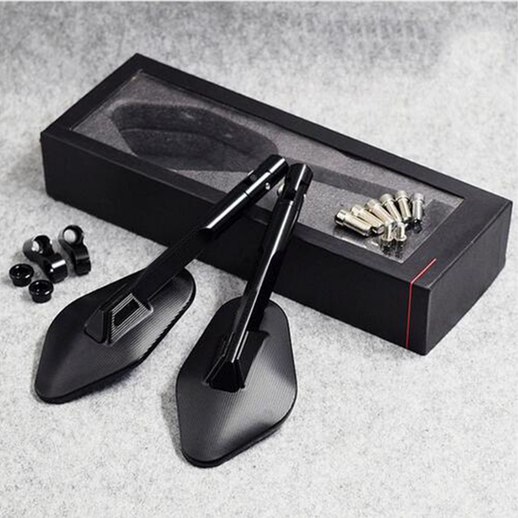 SEMSPEEDUniversal Motorcycle Part CNC Aluminium Rearview Mirrors Side Mirrors