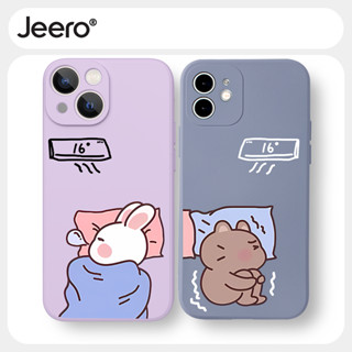 Jeero เคสคู่ เคสไอโฟน คู่รัก กันกระแทกซิลิโคนนุ่มลายการ์ตูนน…