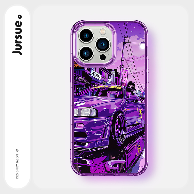 JURSUE เคสไอโฟน เคสซิลิโคนนุ่มกันกระแทกใสน่ารักตลก เคสโทรศัพท์ Compatible for iPhone 16 15 14 13 12 11 Pro Max SE 2020 X XR XS 8 7 Plus พลัส Y4716Q
