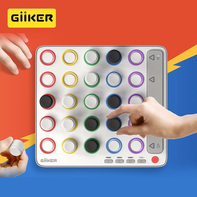 Xiaomi GiiKER Smart Four Connected 5x5x5 เกมกระดาน 3D สี่แถว พร้อมของเล่นอัจฉริยะ AI Space สร้างสรรค์