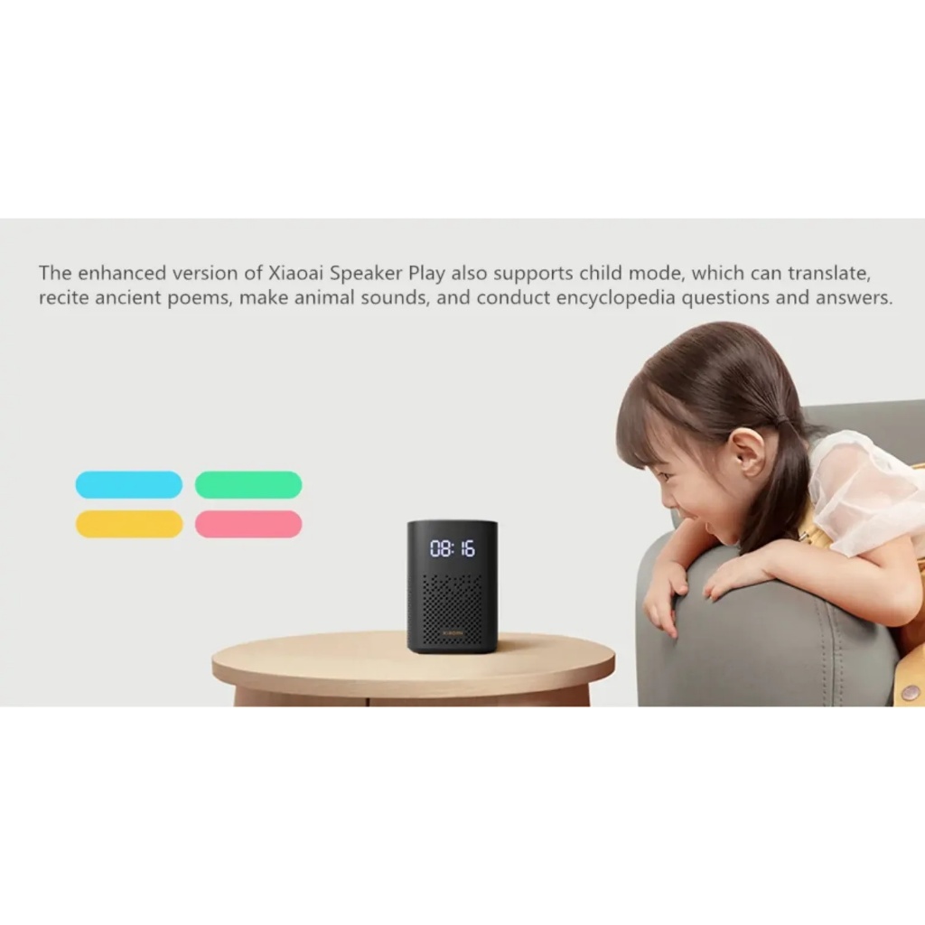 Xiaomi Xiaoai ลําโพงบลูทูธ เครื่องเล่นเพลง WiFi อินฟราเรด หน้าจอดิจิตอล LED - รูปที่ 2