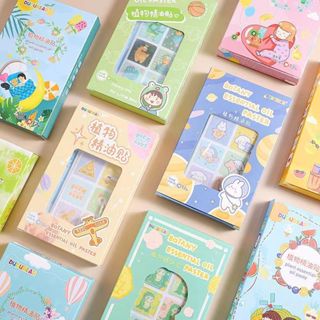 สติกเกอร์น้ํามันหอมระเหย ป้องกันยุง ลายการ์ตูน เหมาะกับฤดูร้…