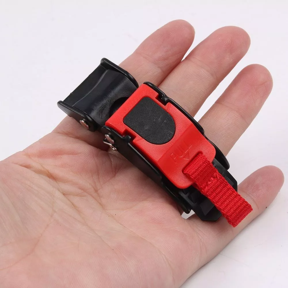 3 ชิ้น หมวกกันน็อค moto Quick Release Buckle สายรัดคางความเร็วเย็บคลิป 9 ขั้นตอน thumbnail 7