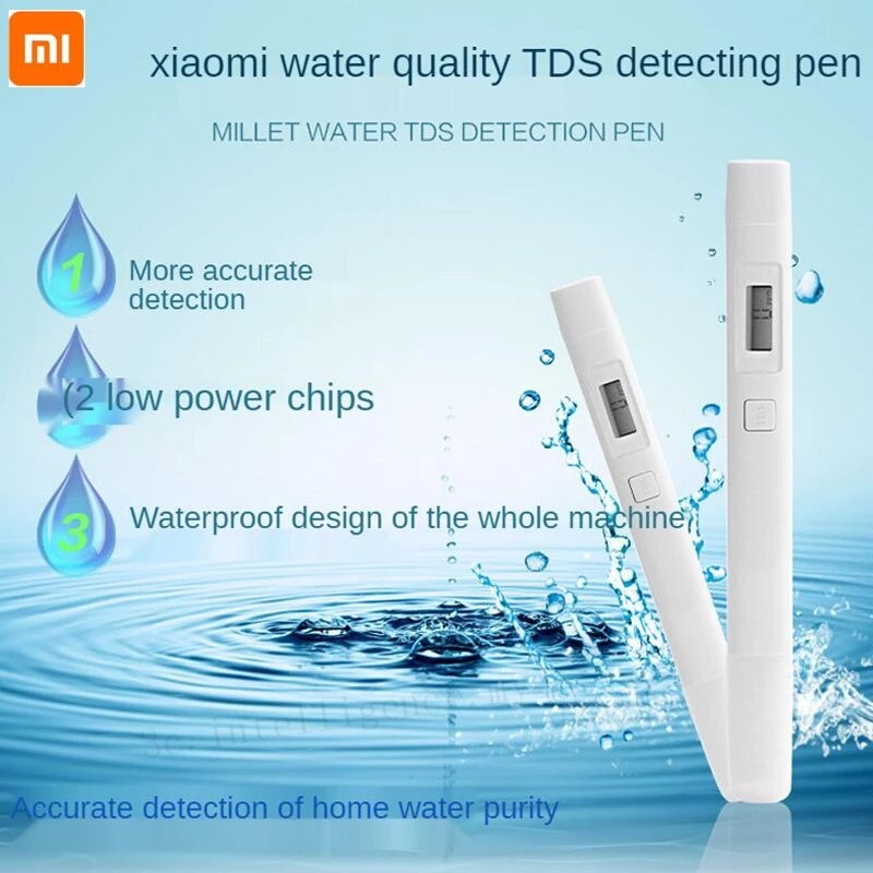 Xiaomi Mijia คุณภาพน้ํา TDS Tester Professional แบบพกพาทดสอบสมาร์ทมิเตอร์ TDS-3 เครื่องทดสอบมิเตอร์เครื่องมือดิจิตอล
