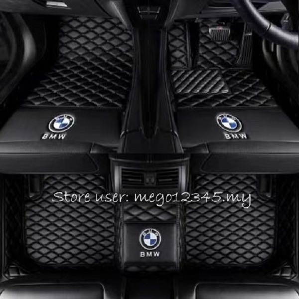 พรมปูพื้นรถยนต์ สําหรับ BMW X1 X2 X3 series E84 F48 U11 F49 F39 E83 F25 G01  พรมปูพื้นรถยนต์ พรม พรมหนังเข้ารูป