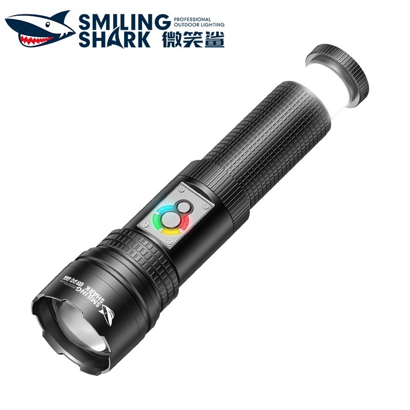Smilingshark LED-9000 ไฟฉาย LED ทรงพลัง 9000 Lumens สำหรับตั้งแคมป์