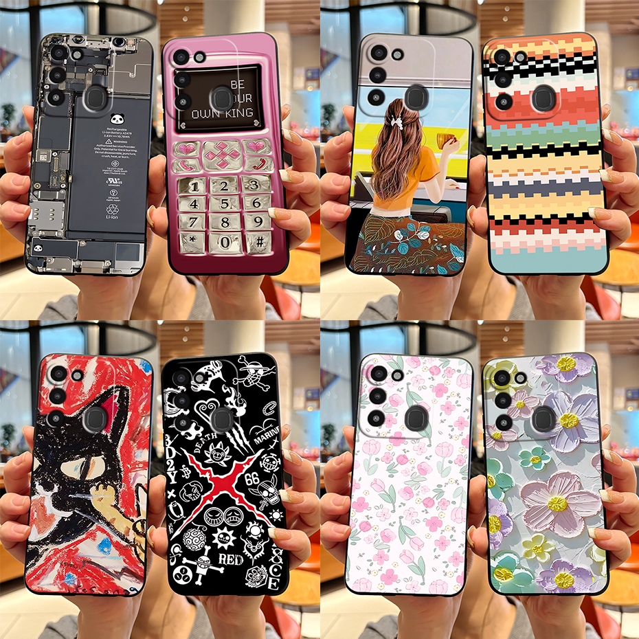Tecno Spark 8C KG5k KG5j Spark Go 2022 เคสซิลิโคนนิ่ม เนื้อแมตต์ ป้องกันด้านหลัง สําหรับ Spark8C 2023