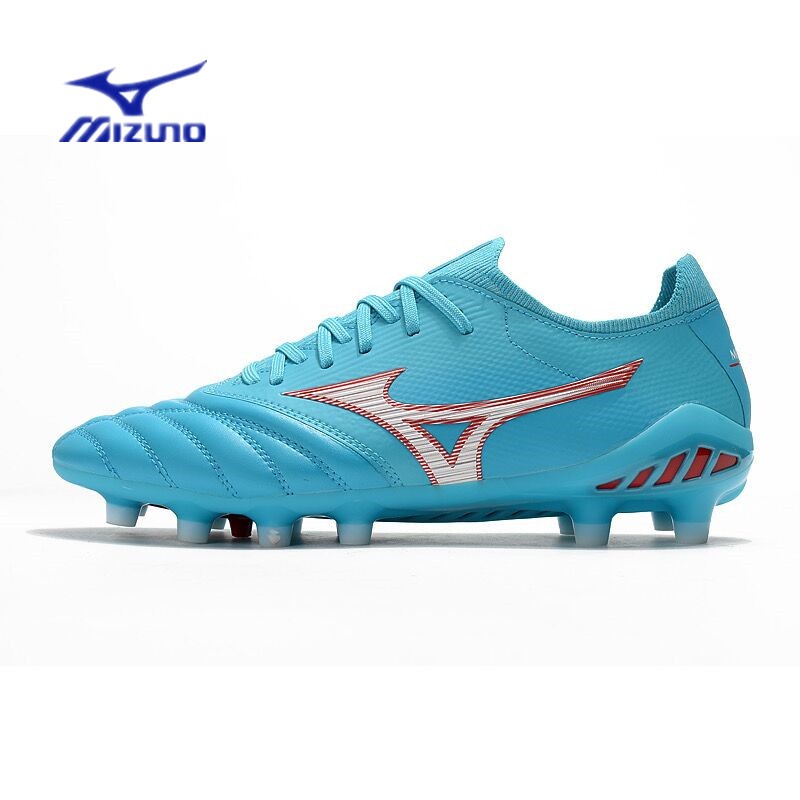 Mizuno Morelia Neo III Made in Japan FG รองเท้าฟุตบอล ผ้าถัก สําหรับผู้ชาย