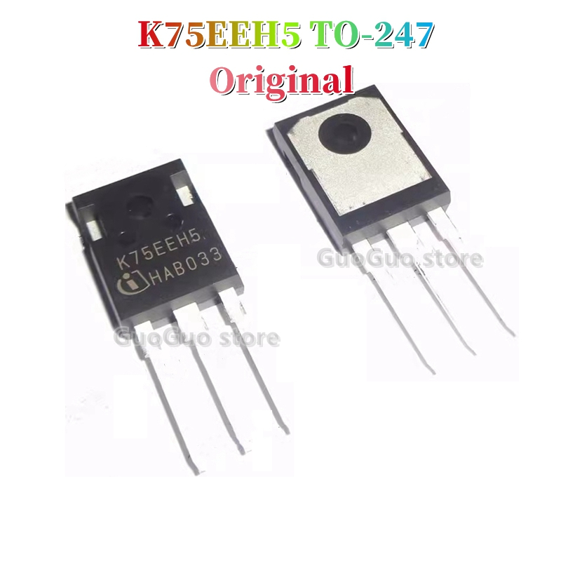 K75EEH5 2 ชิ้น TO-247 IKW75N65EH5 TO247 75A/650V IGBT ทรานซิสเตอร์ใหม่ pxc3