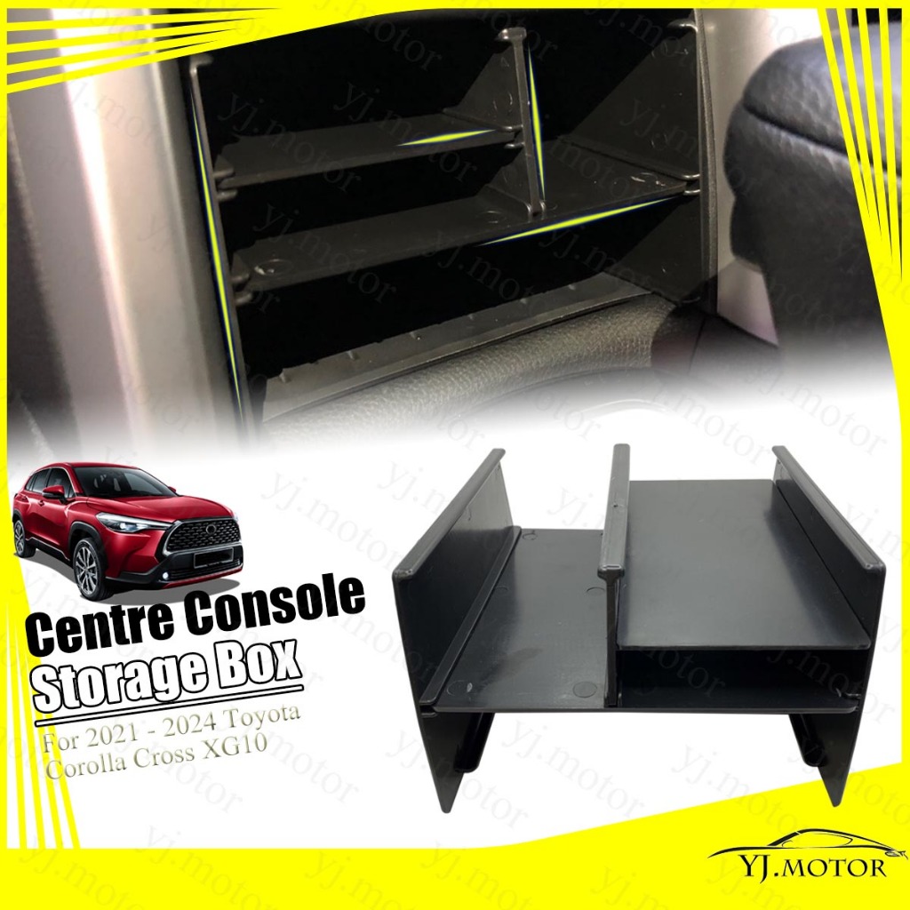 กล่องเก็บของคอนโซลกลาง ABS แบบประกอบได้ สําหรับ Toyota Corolla Cross Centre 2021-2024