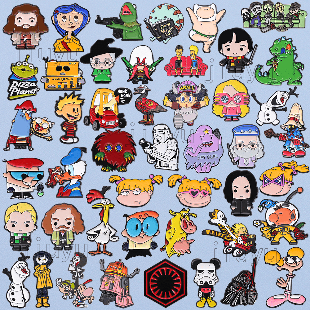 เข็มกลัด รูปการ์ตูนอนิเมะผ่าพิภพไททัน 100 แบบ อุปกรณ์เสริม สําหรับของขวัญ