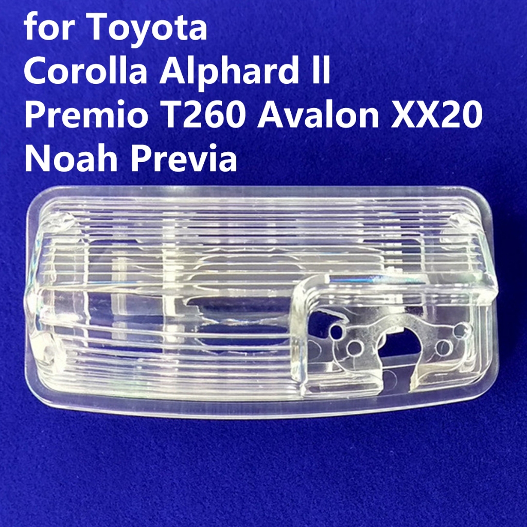 เมาท์ยึดกล้องติดป้ายทะเบียนรถยนต์ สําหรับ Toyota Corolla Alphard II Premio T260 Avalon XX20 Noah Previa