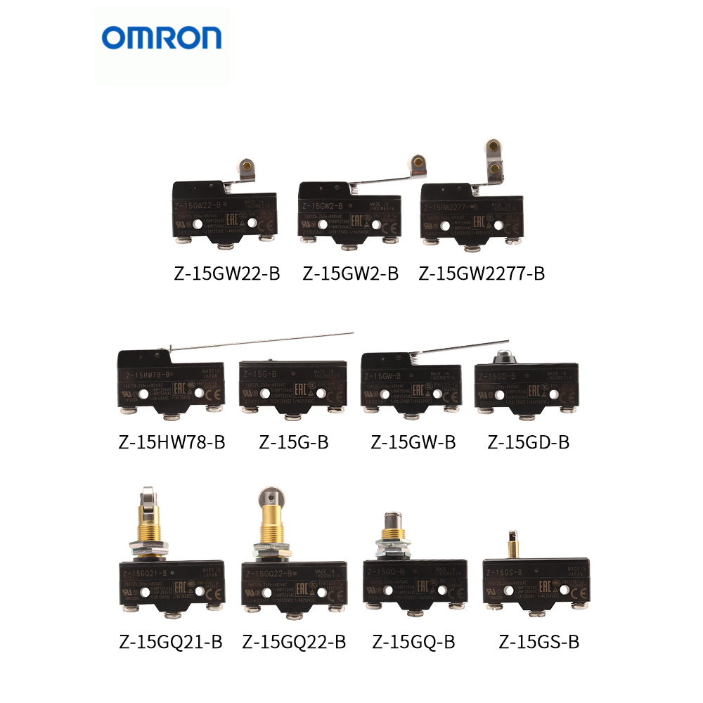 Omronไมโครสวิทช์Z-15GQ 15G 15H 15GW 15GW2 15GW22 15GW21 15GQ21 15GQ22 15GD 15GW4 15GQ8 15GS-B