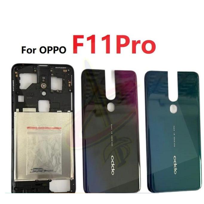 ฝาครอบด้านหลัง กรอบกลาง สําหรับ oppo F11 Pro