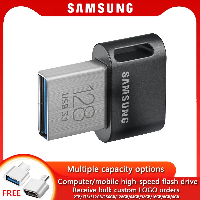 แฟลชไดรฟ์ USB3.0 128GB 256GB 512GB 1TB 2TB ขนาดเล็ก 32GB 16GB 8GB สําหรับโทรศัพท์มือถือ คอมพิวเตอร์