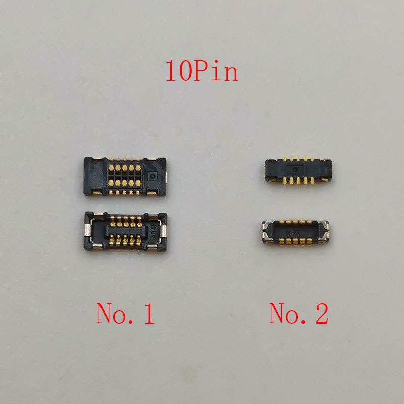 2pcs Power Return ปุ ่ มลายนิ ้ วมือ Sensor FPC Connector สําหรับ Samsung A12/A22/A72/A32/A42/A52/F1
